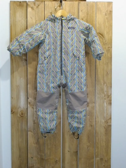 Blue and Brown Youth Patagonia Children 0-5 Outerwear, 3T