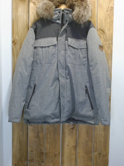 Grey Quarts Nature Adult Men Outerwear, Large