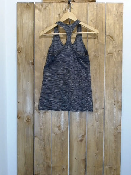 Black Stripe Lululemon Adult Women Top, Large