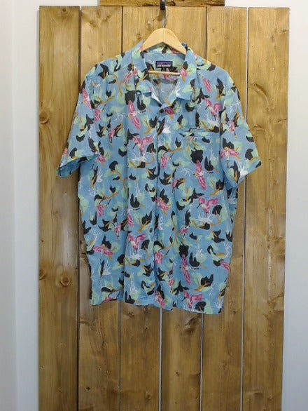 Floral Patagonia Adult Men Top, XXL