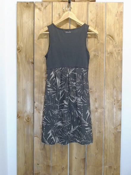 Slate and Grey Pattern Columbia Adult Women Top, XSmall