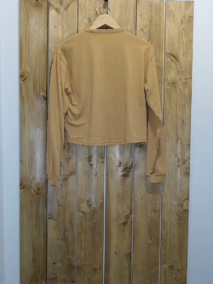 Mustard North Face Adult Women Top, Medium