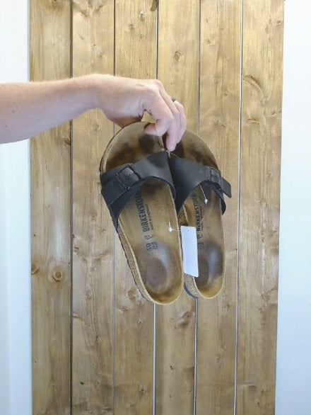 Dark Brown Birkenstock Adult Women Footwear, 40 ( US 9-9.5)