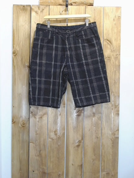 Black Checker North Face Adult Men Bottom, 34"