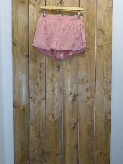 Pink Lululemon Adult Women Bottom, 6