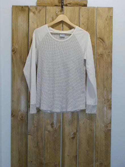 Cream Columbia Adult Women Top, Large