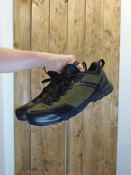 Green and Black Black DIamond Adult Men Footwear, 12