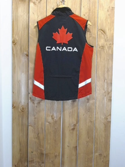 Black and Red Running Room Adult Men Outerwear, XS