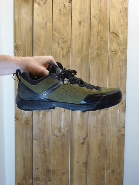 Green and Black Black DIamond Adult Men Footwear, 12