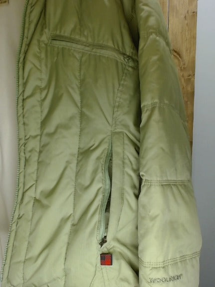 Green Woolrich Adult Women Outerwear, Medium