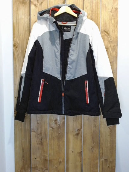 Black and Grey and White Killtec Adult Women Outerwear, 14