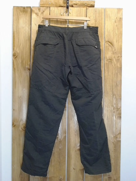 Grey North Face Adult Men Bottom, 36"