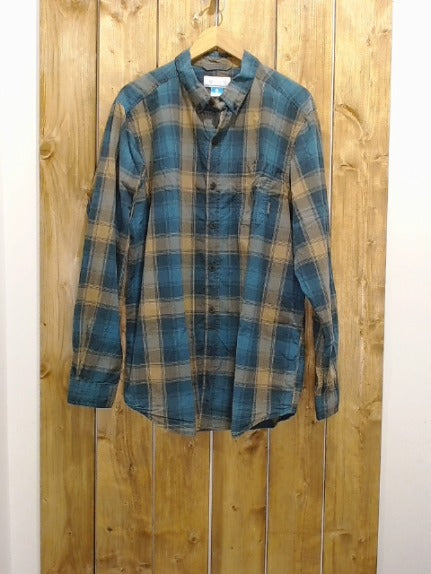 Multi-colour Columbia Adult Men Top, Large tall