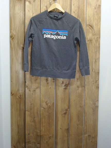 Grey Patagonia Long-sleeve  Children 6-10 Top, Medium