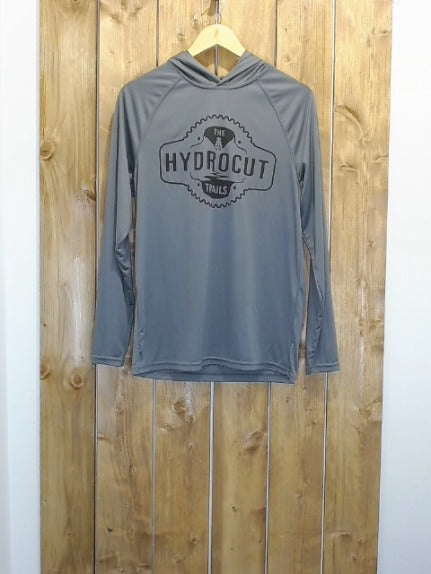 Dark Grey Hydrocut Adult Men Top, Medium