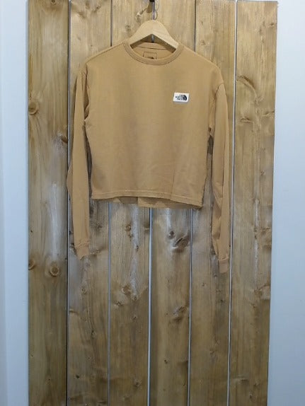 Mustard North Face Adult Women Top, Medium