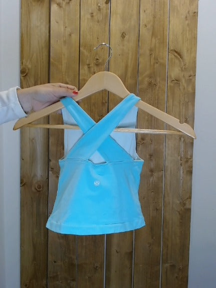 Light Blue Lululemon Adult Women Top, XSmall