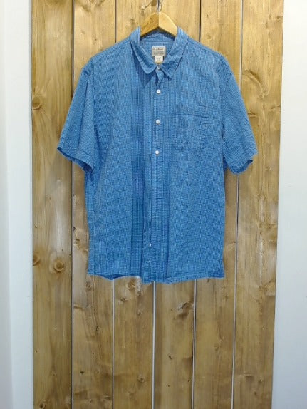Blue LL Bean Adult Men Top, XL