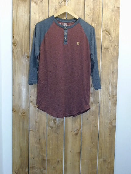 Maroon Tentree Adult Men Top, Medium