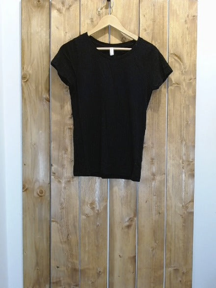 Black Known Supply Adult Women Top, Medium