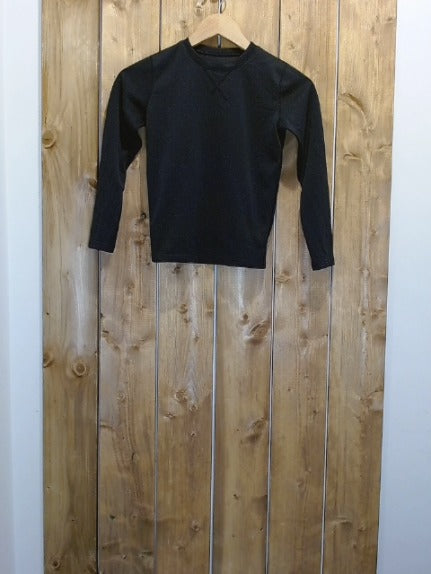 Black MEC Children 6-10 Top, Medium