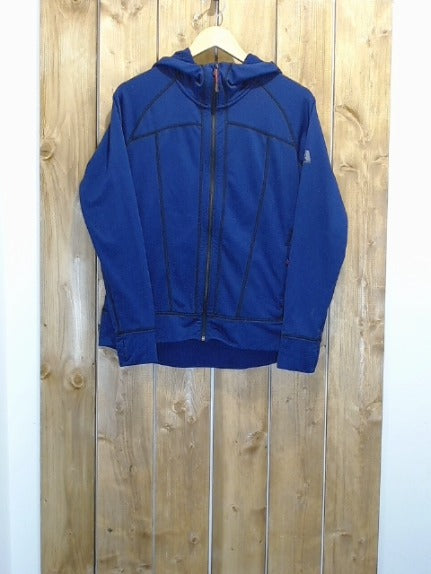 Dark Blue + Black Piping Eddie Bauer Adult Women Top, Large