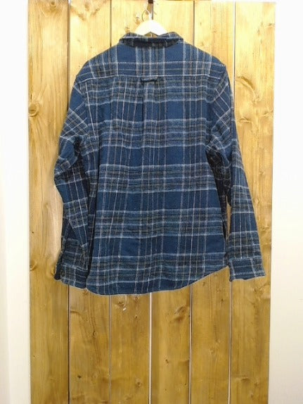 Blue Pattern Woolrich Adult Men Top, Large