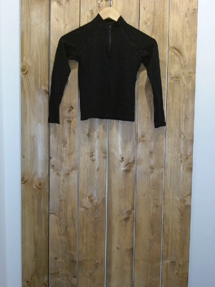 Black icebreaker Children 6-10 Top, Small