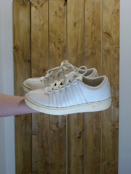 White K Swiss Adult Women Footwear, 7.5