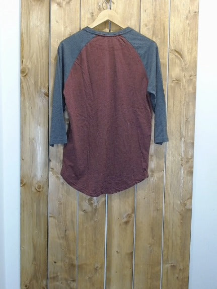 Maroon Tentree Adult Men Top, Medium