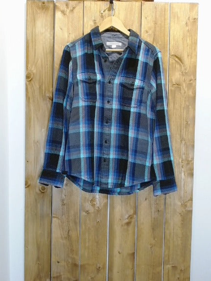 Plaid Outerknown Adult Men Top, Small