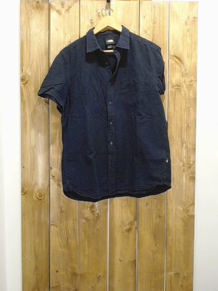 Blue North Face Adult Men Top, Large