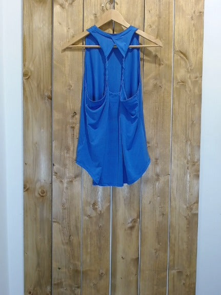 Blue Lija Adult Women Top, Large