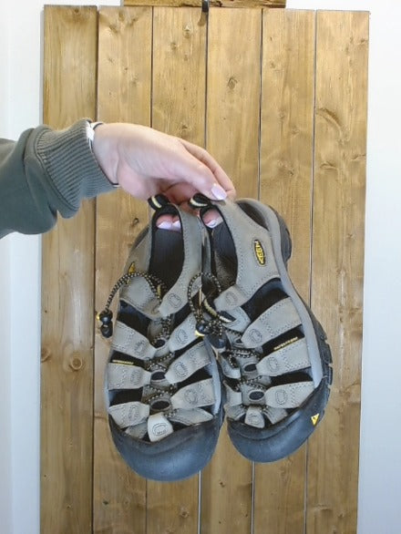 Grey W Keen Adult Women Footwear, 6.5