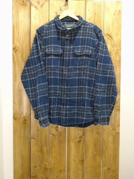 Blue Pattern Woolrich Adult Men Top, Large