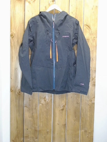 Navy with Orange and Purple Accents  Patagonia Adult Women Outerwear, Large
