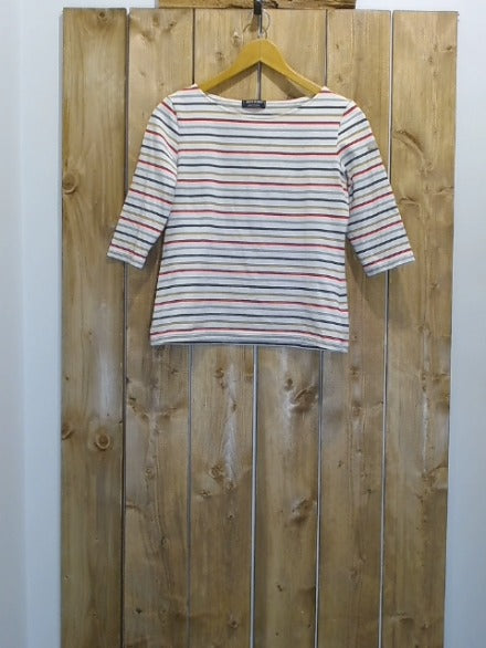 Stripe Saint James Adult Women Top, Small