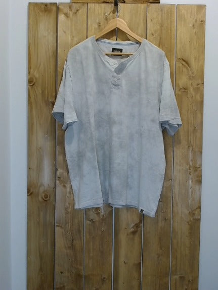 Grey Far West Adult Men Top, XL