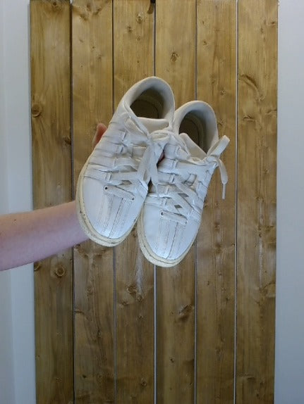 White K Swiss Adult Women Footwear, 7.5